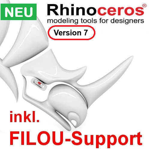 RHINOceros 3D 7.0 - CAD-Software Vollversion per Download