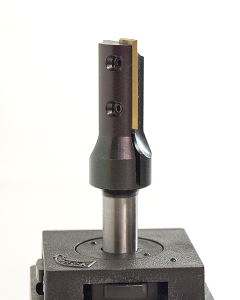 8mm HW-WPL-Nutfrser Z1 einschneidig S8 x 63 mm, auswechselbare Wendeplatte, Holz u. Kunststoffbearbeitung