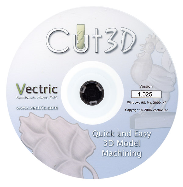 VECTRIC CUT3D - die 3D CAM Software