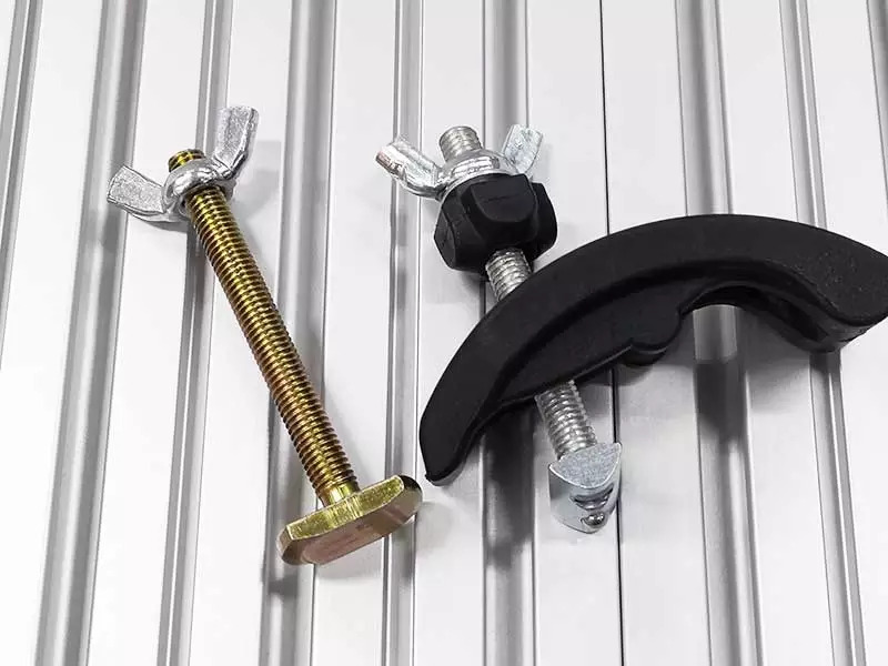 Spannelement, Schnellspanner passend fr T-Nut mit 8 oder 10 mm